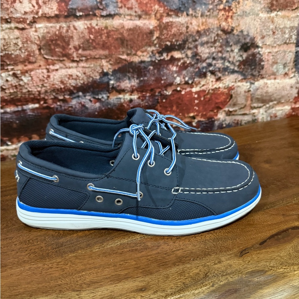 Preowned Dexflex Comfort Dark Blue Boat Shoes (great condition) - Picture 4 of 6